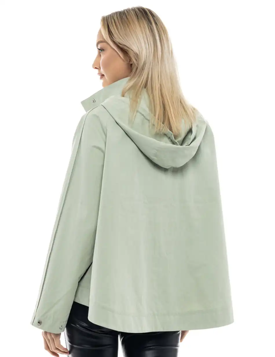 Biston fashion γυναικείο κοντό πανωφόρι 47-101-005 MINT