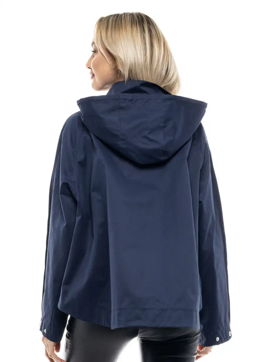 Biston fashion γυναικείο κοντό πανωφόρι 47-101-005 NAVY