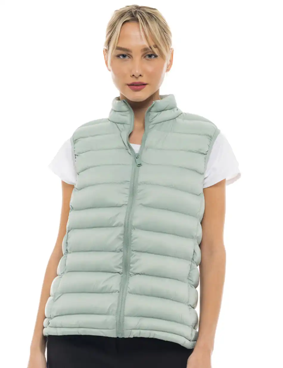 Splendid fashion γυναικείο ultra light γιλέκο 47-102-001C MINT
