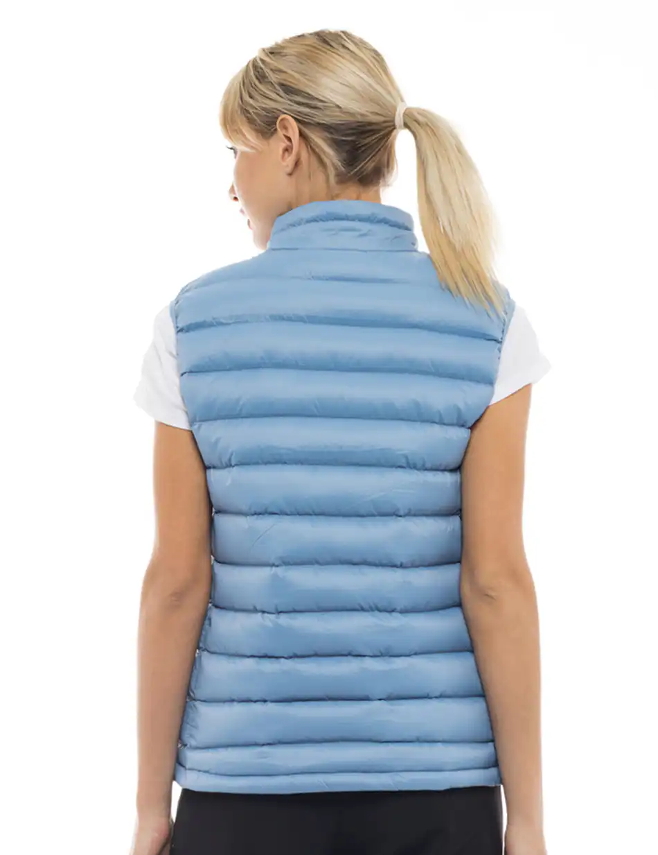 Splendid fashion γυναικείο ultra light γιλέκο 47-102-001C SKY BLUE