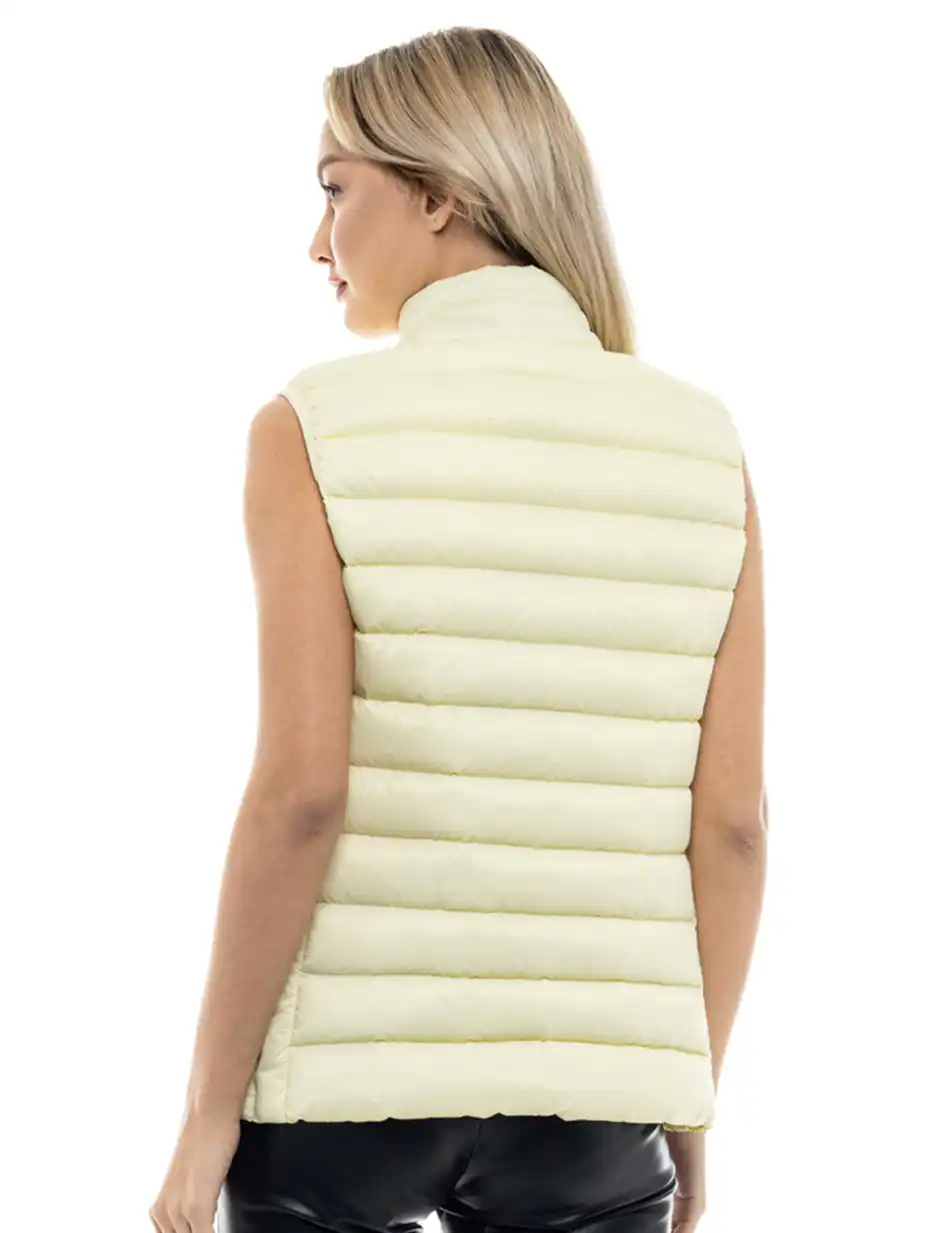 Biston fashion γυναικείο ultra light γιλέκο 47-102-002C YELLOW
