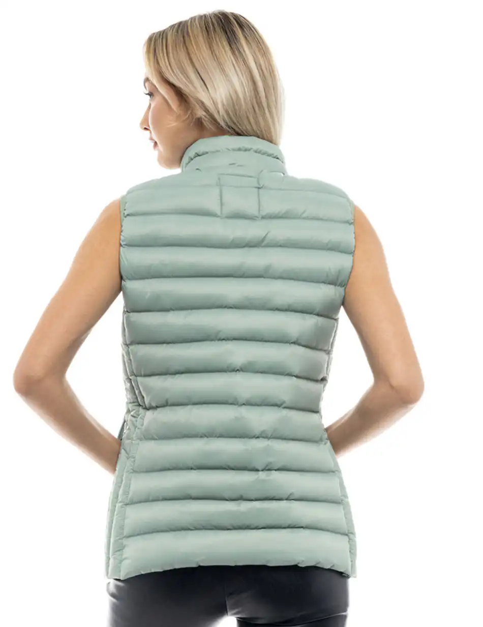 Biston fashion γυναικείο ultra light γιλέκο 47-102-002C MINT