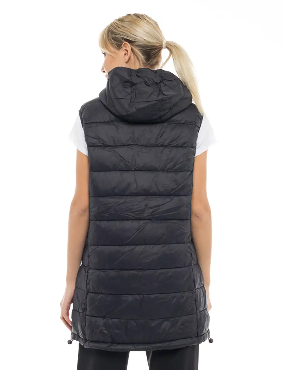 Splendid fashion γυναικείο ultra light γιλέκο 47-102-003C BLACK