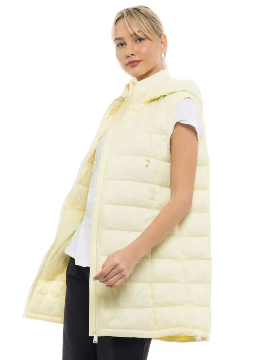 Splendid fashion γυναικείο ultra light γιλέκο 47-102-003C YELLOW