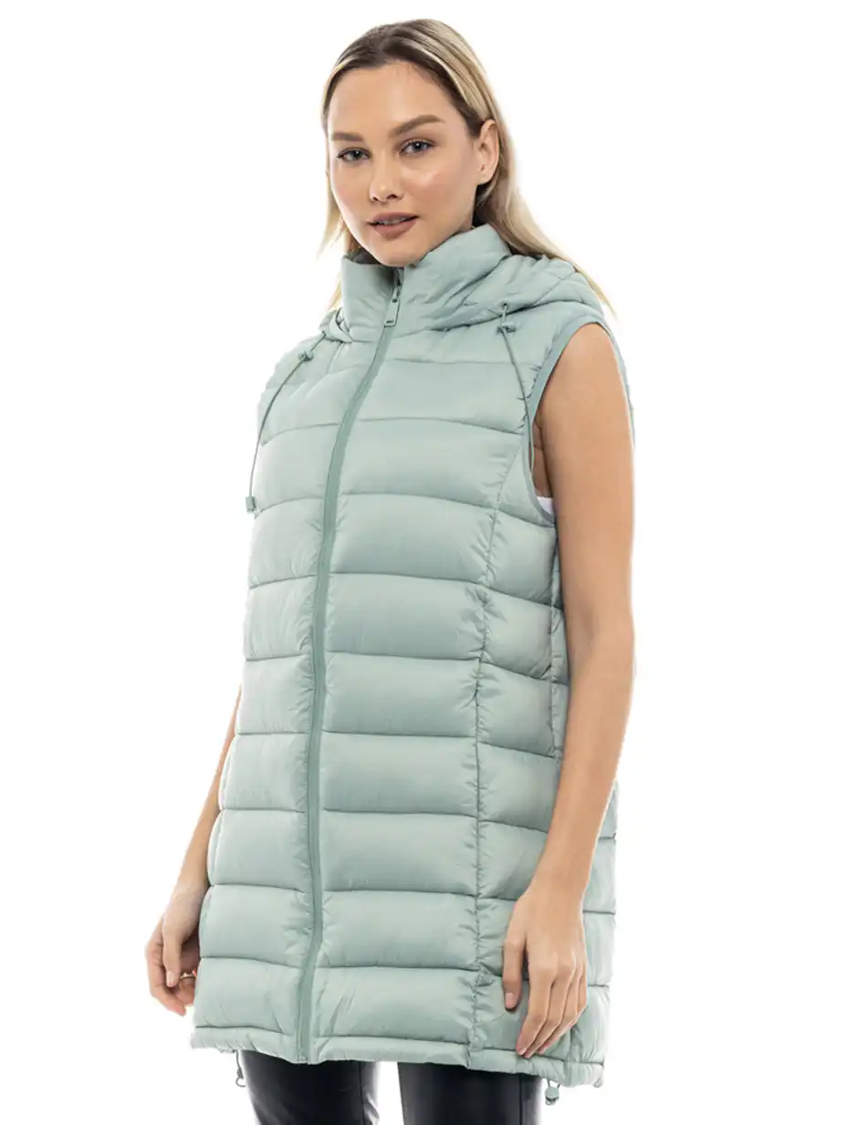 Splendid fashion γυναικείο ultra light γιλέκο 47-102-003C MINT