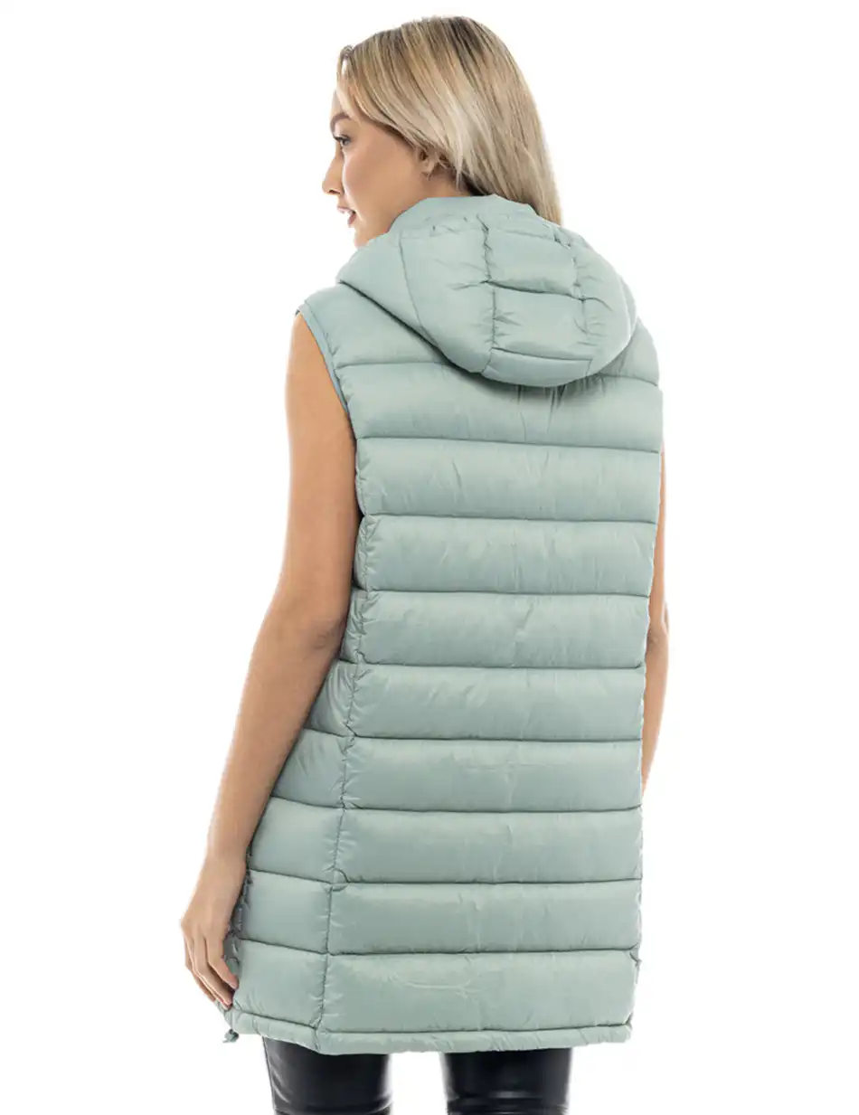 Splendid fashion γυναικείο ultra light γιλέκο 47-102-003C MINT