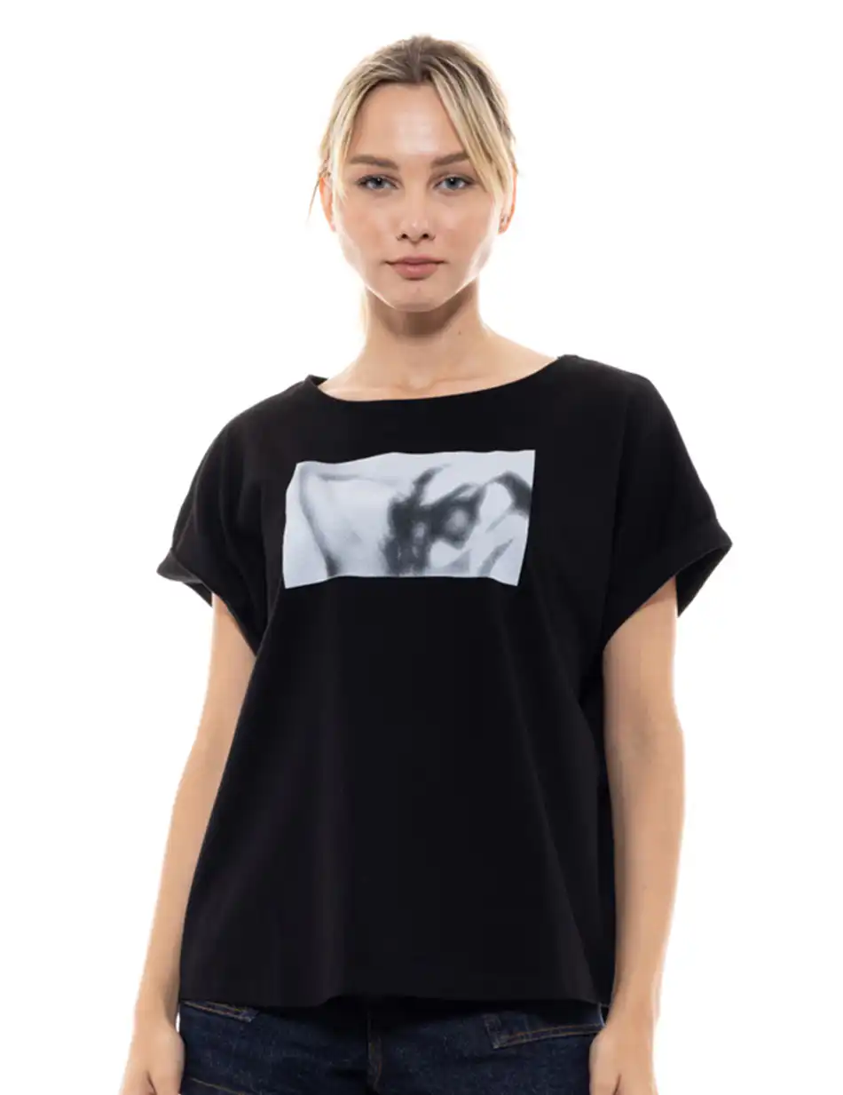 Biston fashion γυναικείο top 47-106-008 BLACK