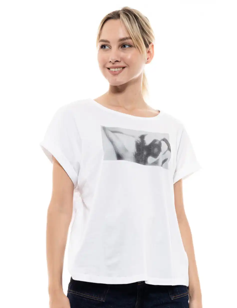 Biston fashion γυναικείο top 47-106-008 WHITE