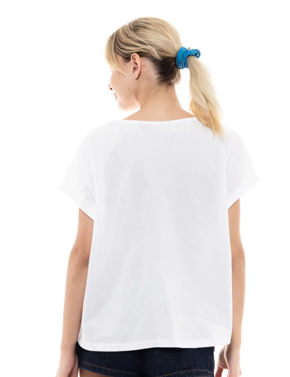 Biston fashion γυναικείο top 47-106-008 WHITE