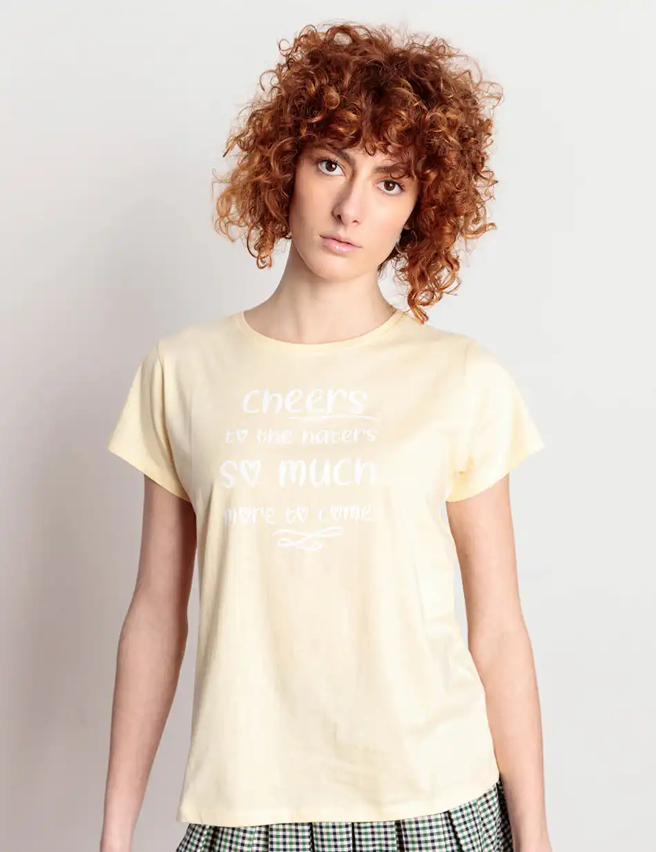 Splendid fashion γυναικείο top 47-106-025 YELLOW