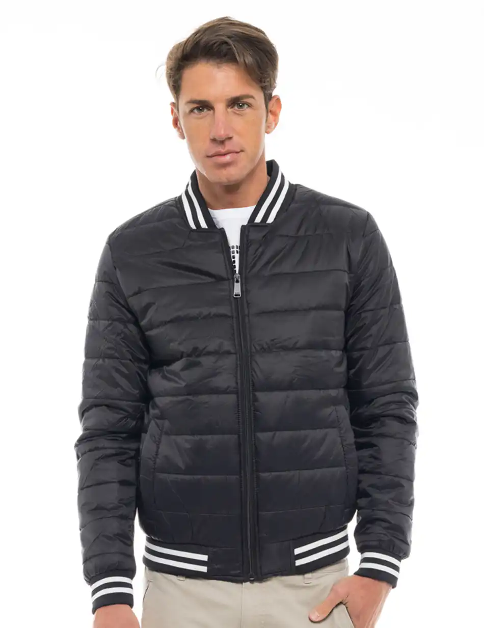Splendid fashion ανδρικό ultra light bomber 47-201-003 BLACK