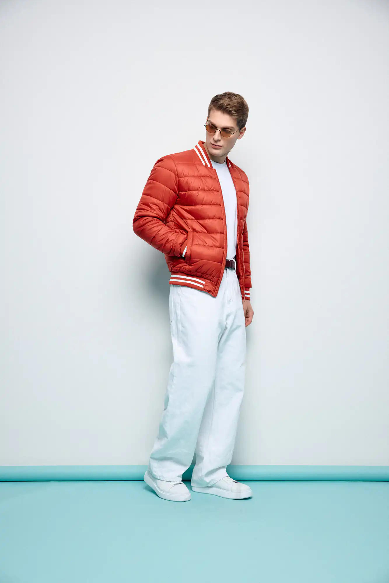 Splendid fashion ανδρικό ultra light bomber 47-201-003 RUSTY RED