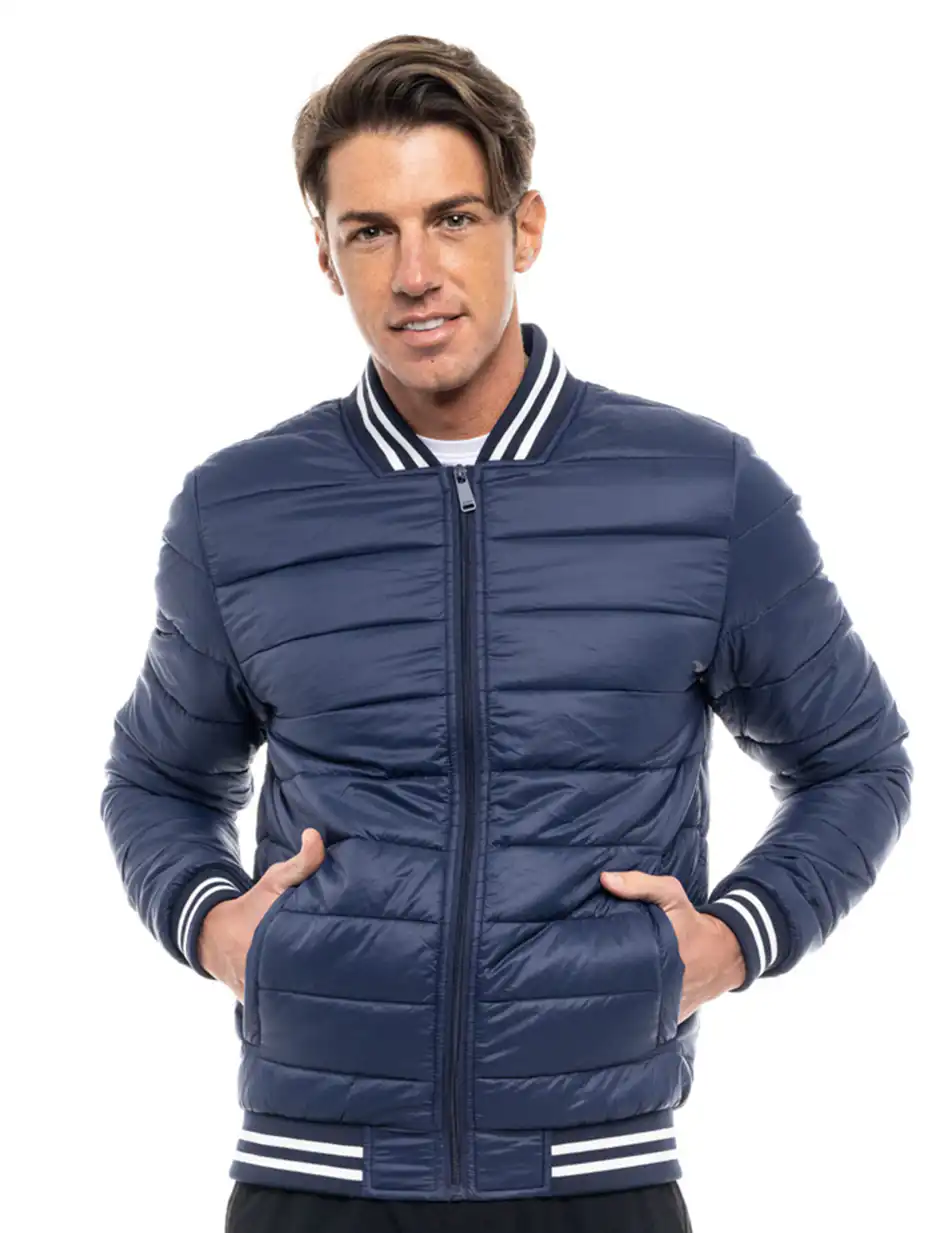 Splendid fashion ανδρικό ultra light bomber 47-201-003 BLUE