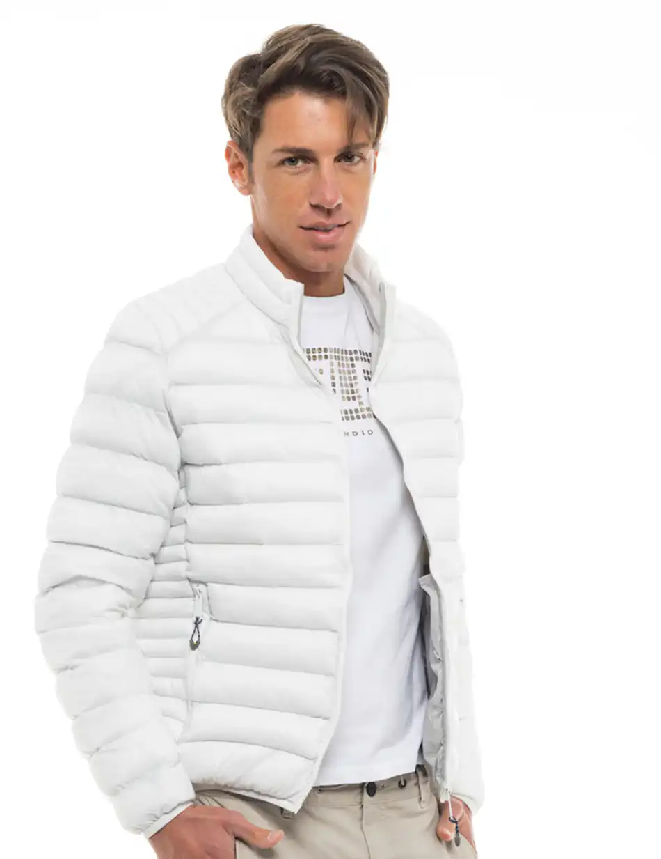 Splendid fashion ανδρικό ultra light πανωφόρι 47-201-015 WHITE