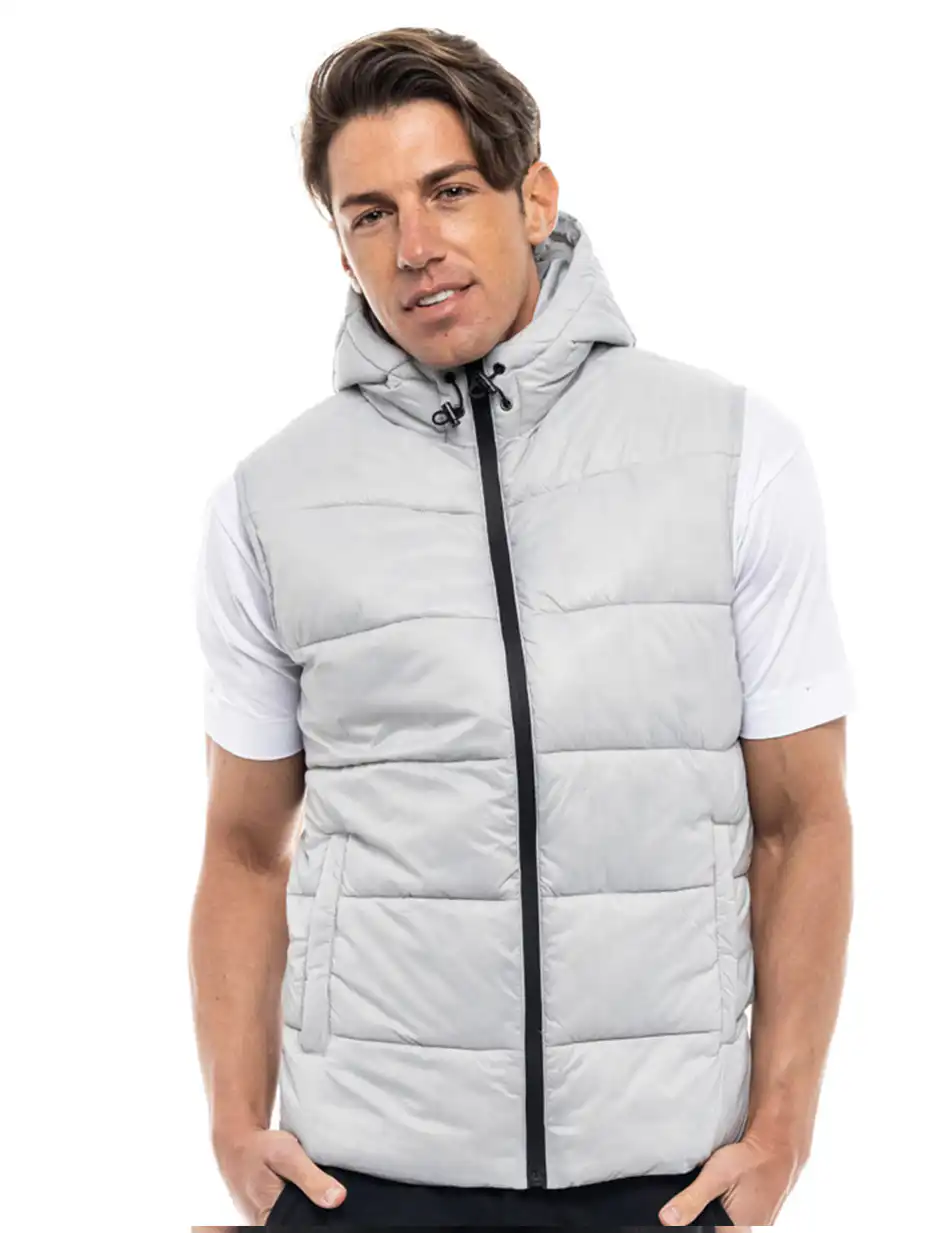 Biston fashion ανδρικό ultra light γιλέκο 47-202-002 LT GREY