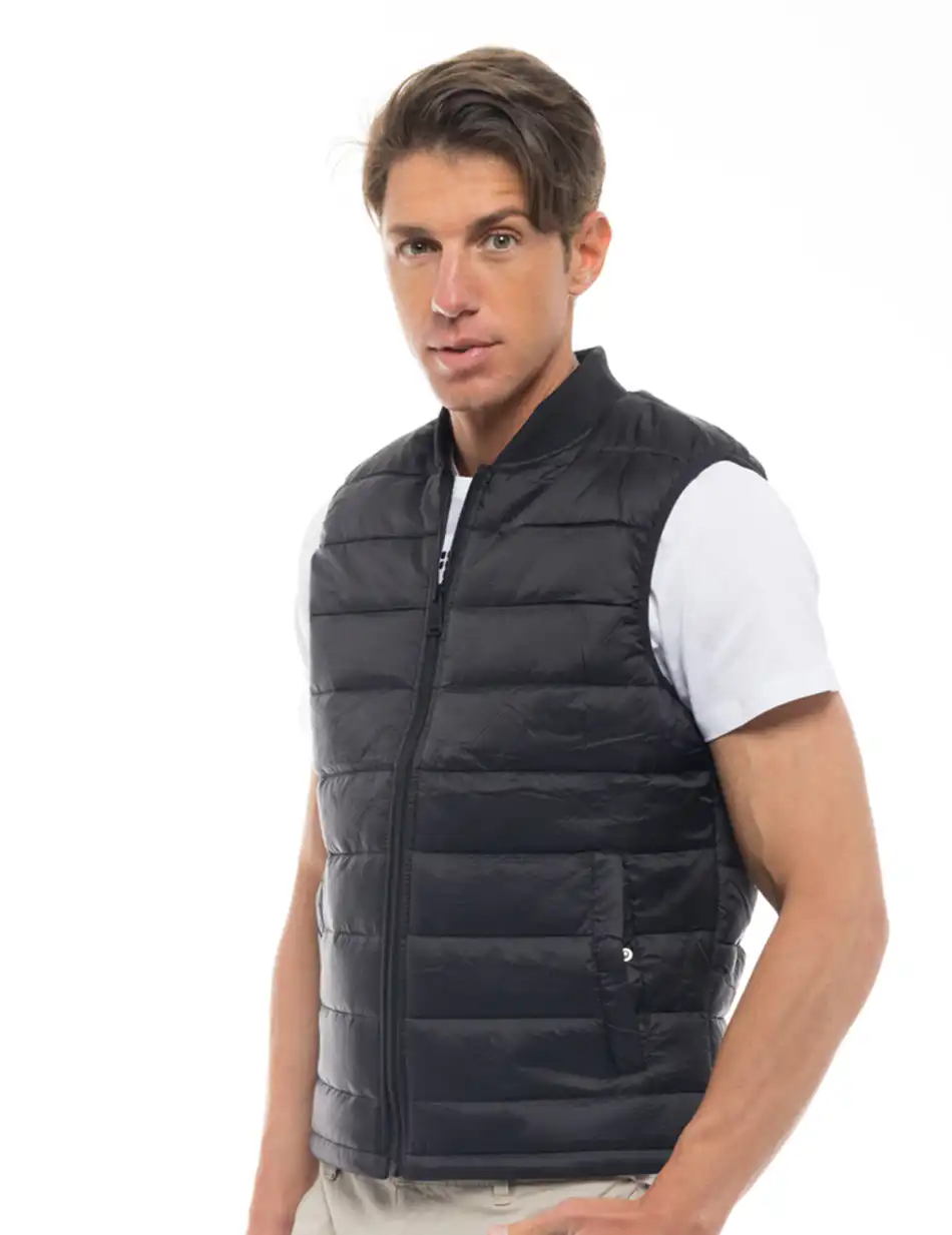 Splendid fashion ανδρικό ultra light γιλέκο 47-202-003 BLACK