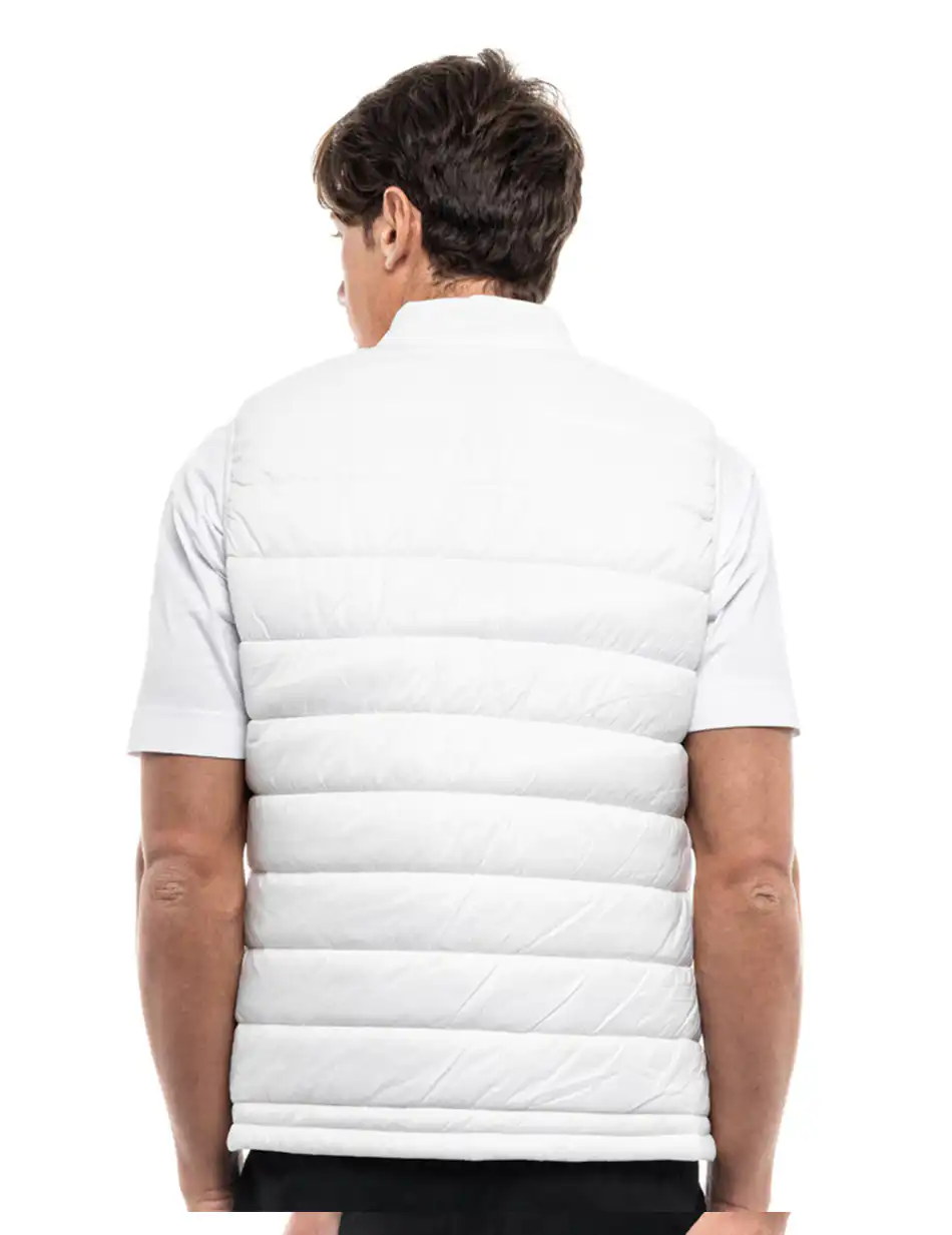 Splendid fashion ανδρικό ultra light γιλέκο 47-202-003 WHITE