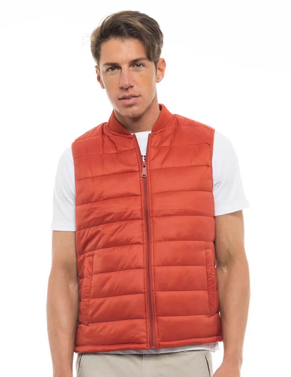 Splendid fashion ανδρικό ultra light γιλέκο 47-202-003 RUSTY RED