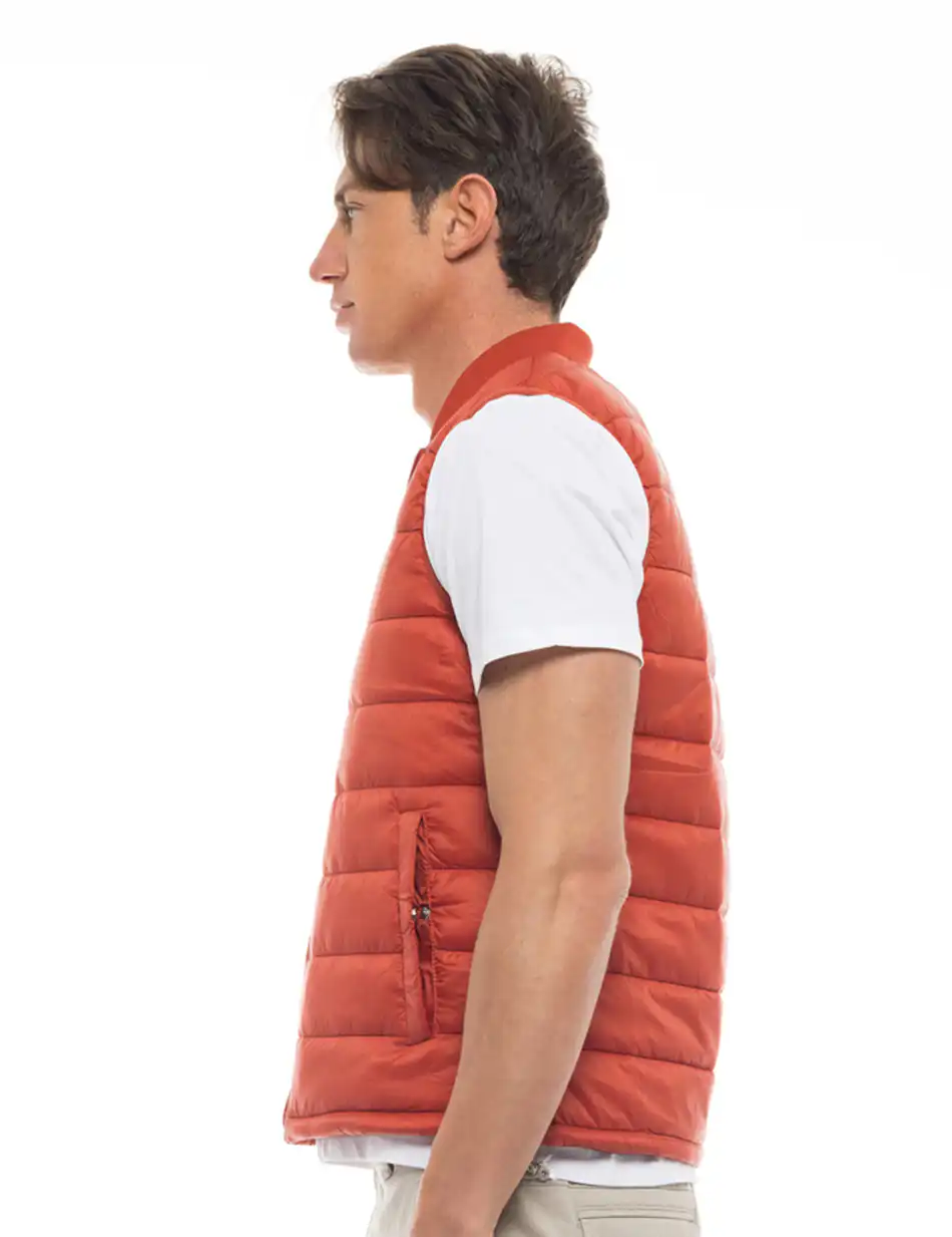 Splendid fashion ανδρικό ultra light γιλέκο 47-202-003 RUSTY RED