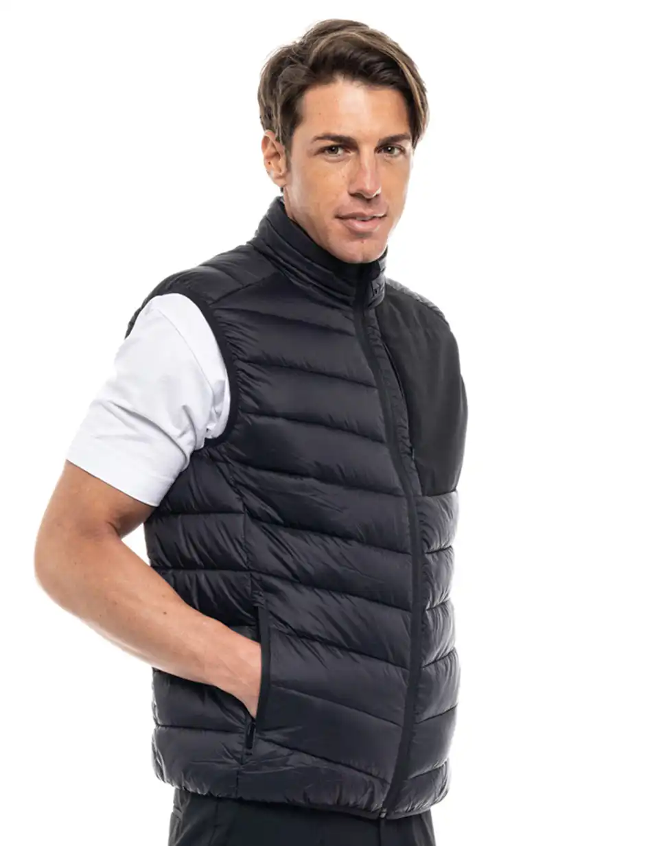 Splendid fashion ανδρικό ultra light γιλέκο 47-202-004 BLACK