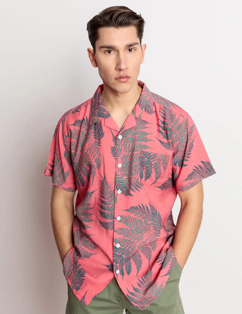 Splendid fashion ανδρικό πουκάμισο 47-203-004 CORAL