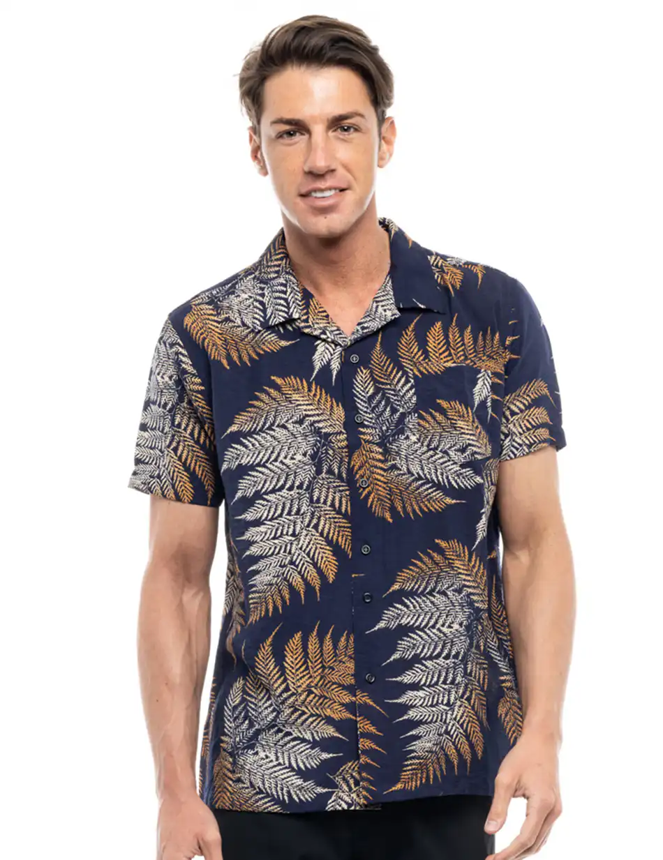 Splendid fashion ανδρικό πουκάμισο 47-203-004 NAVY