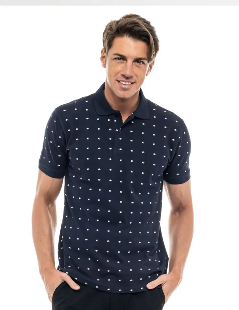 Splendid fashion ανδρικό polo shirt 47-206-008 NAVY