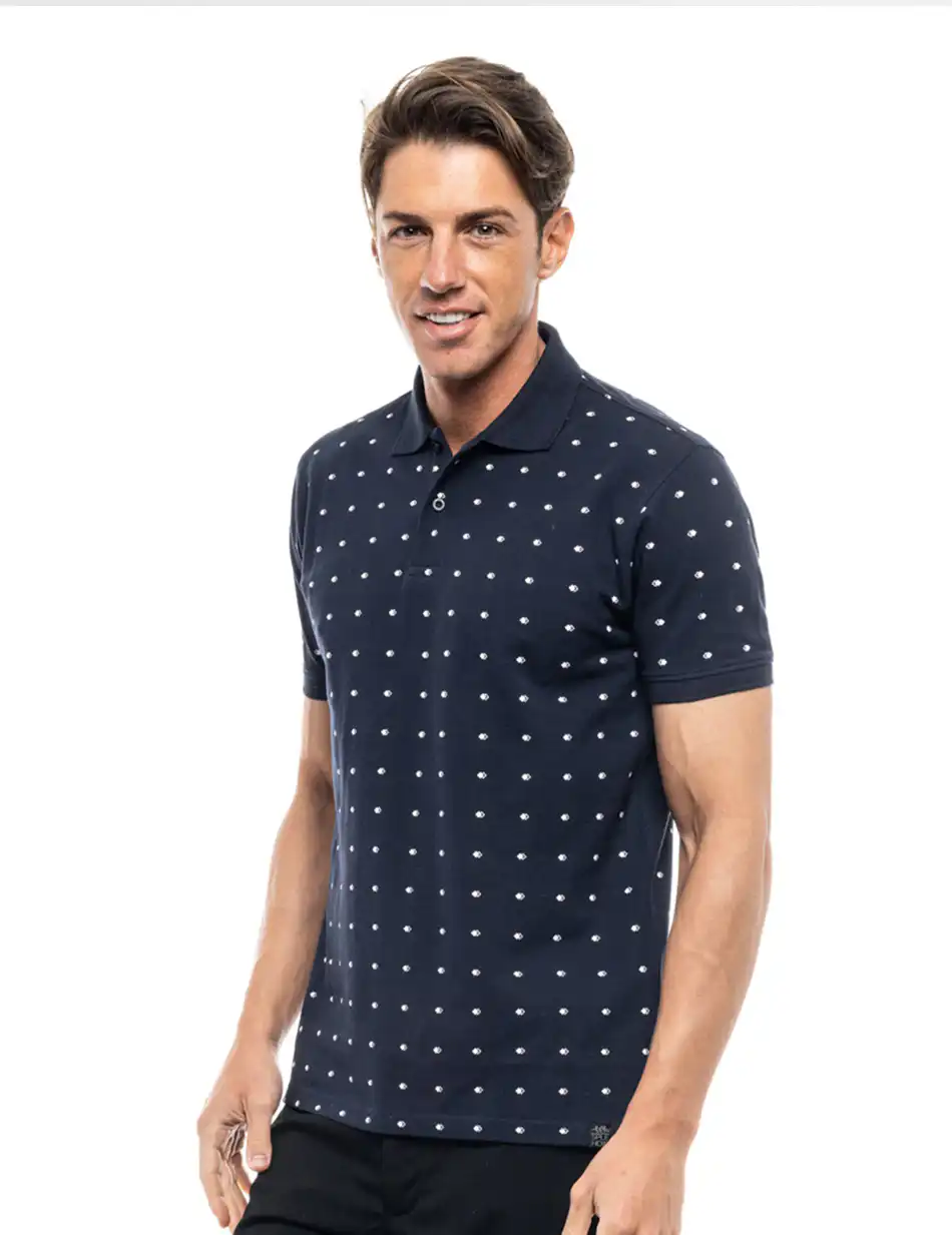 Splendid fashion ανδρικό polo shirt 47-206-008 NAVY