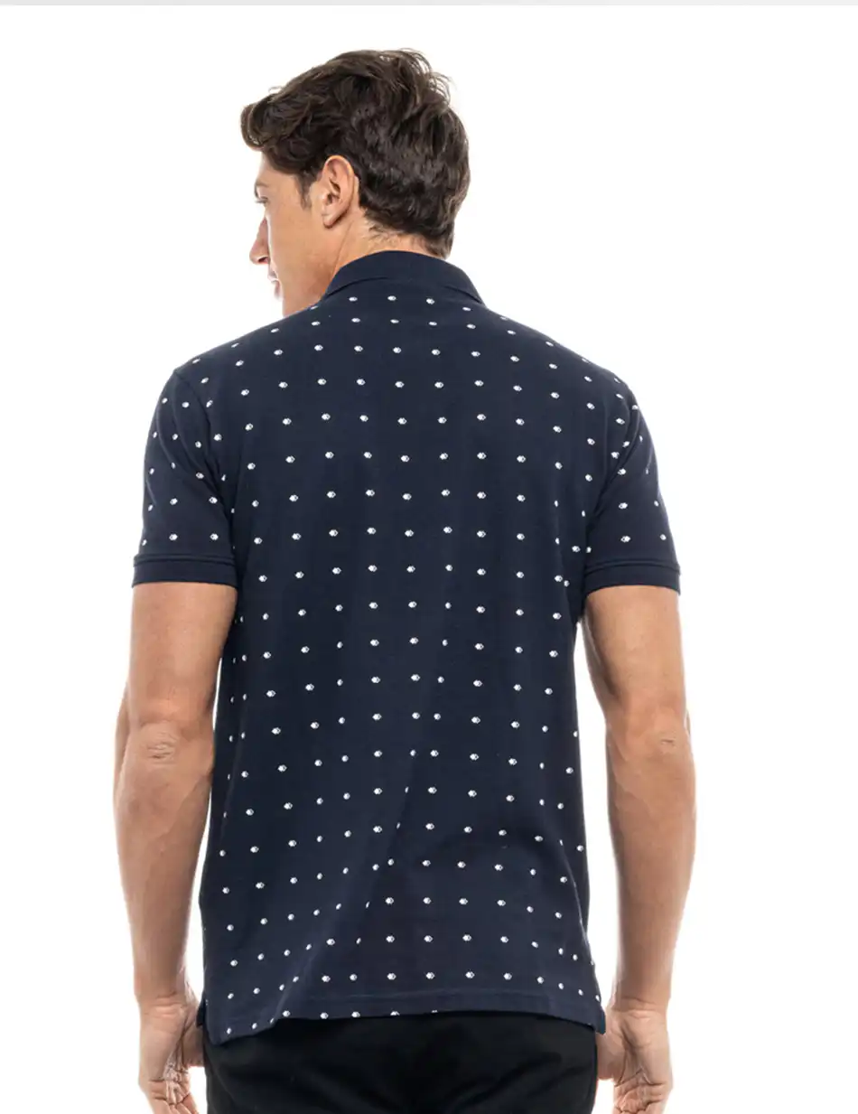 Splendid fashion ανδρικό polo shirt 47-206-008 NAVY