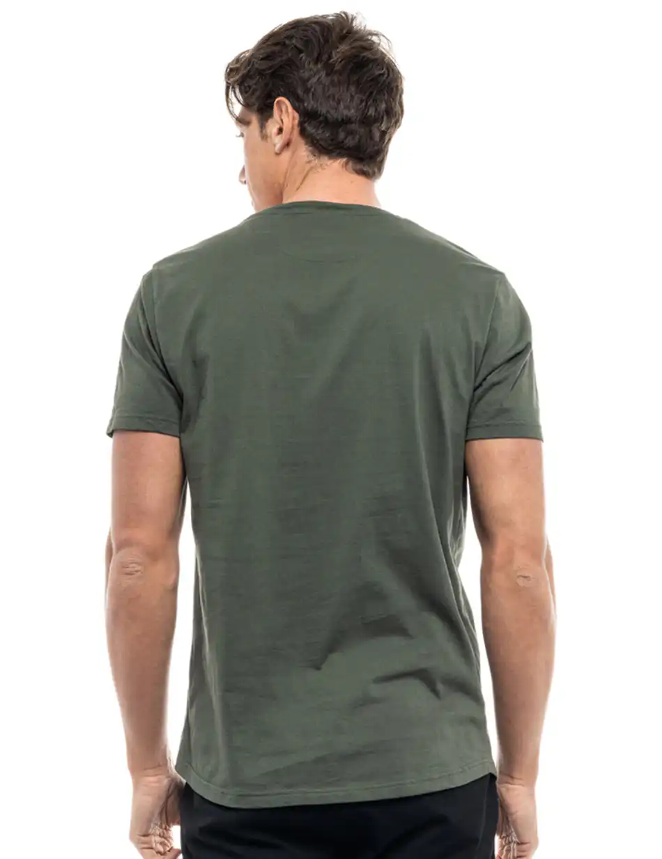 Biston fashion ανδρικό t-shirt 47-206-013 KHAKI