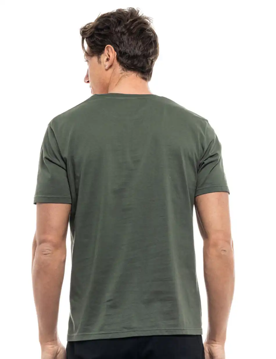Biston fashion ανδρικό t-shirt 47-206-023 KHAKI