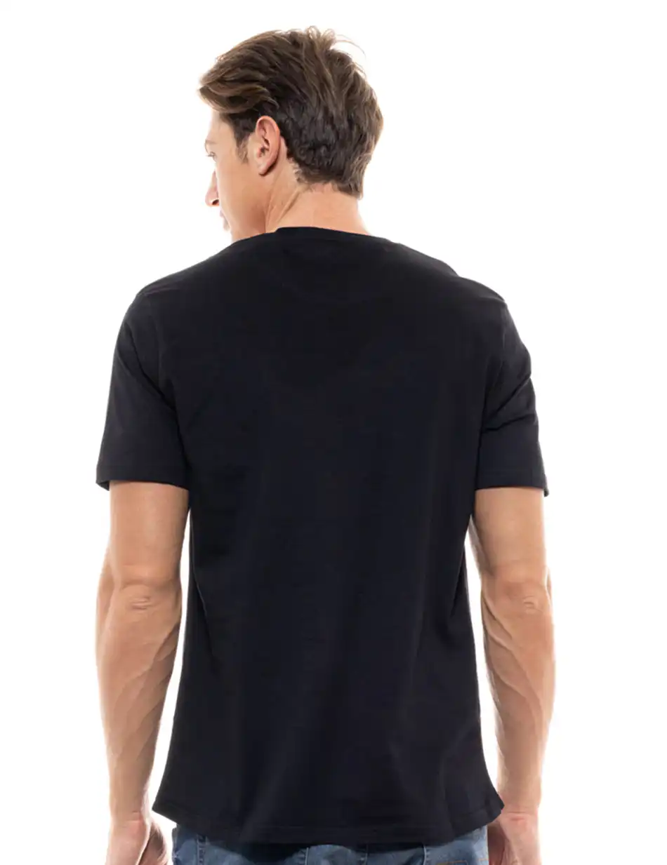 Biston fashion ανδρικό t-shirt 47-206-024 BLACK