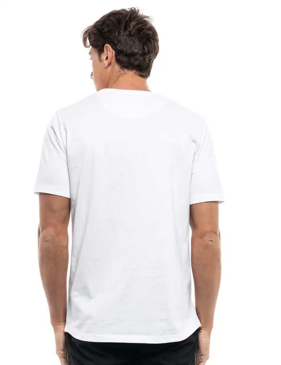 Biston fashion ανδρικό t-shirt 47-206-024 WHITE