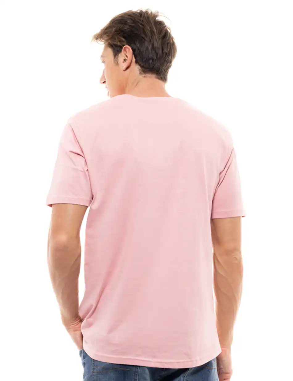Biston fashion ανδρικό t-shirt 47-206-024 PINK