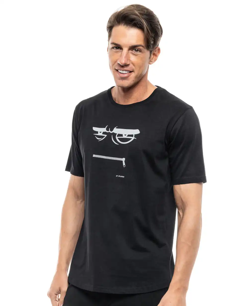 Splendid fashion ανδρικό t-shirt 47-206-030 BLACK