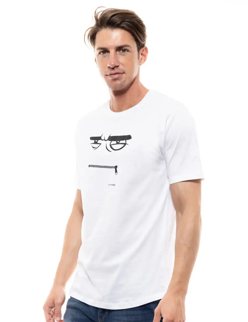 Splendid fashion ανδρικό t-shirt 47-206-030 WHITE