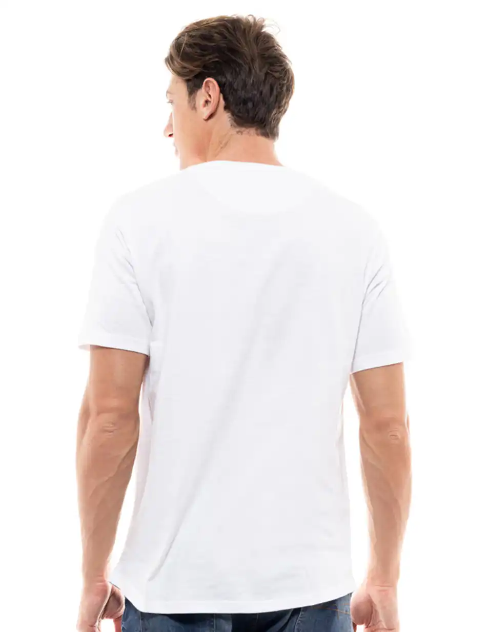 Splendid fashion ανδρικό t-shirt 47-206-030 WHITE