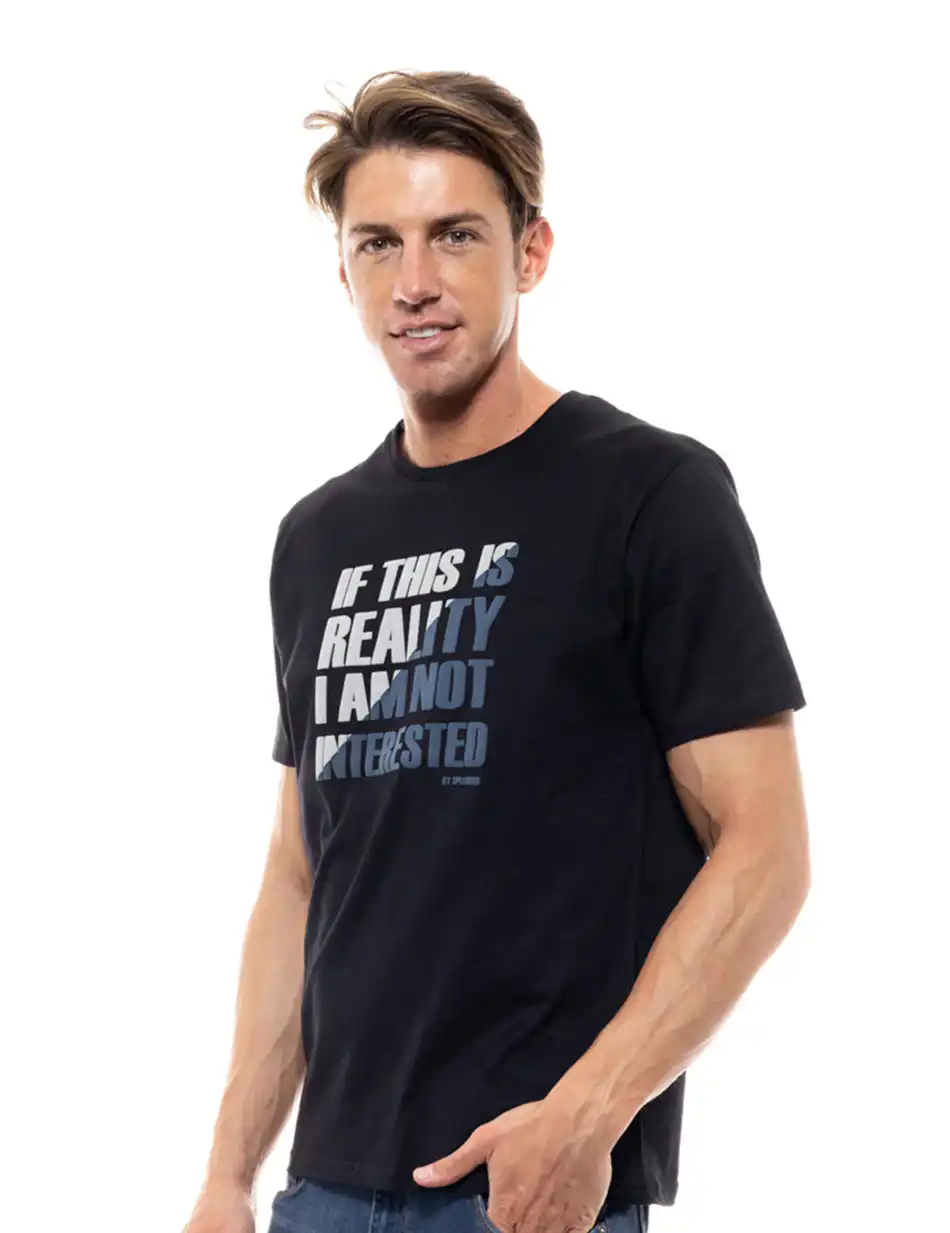 Splendid fashion ανδρικό t-shirt 47-206-034 BLACK
