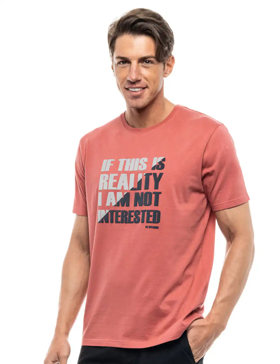 Splendid fashion ανδρικό t-shirt 47-206-034 RUSTY RED
