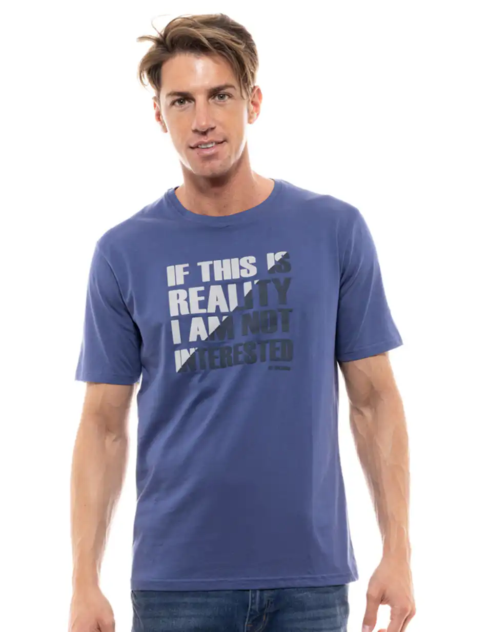 Splendid fashion ανδρικό t-shirt 47-206-034 INDIGO