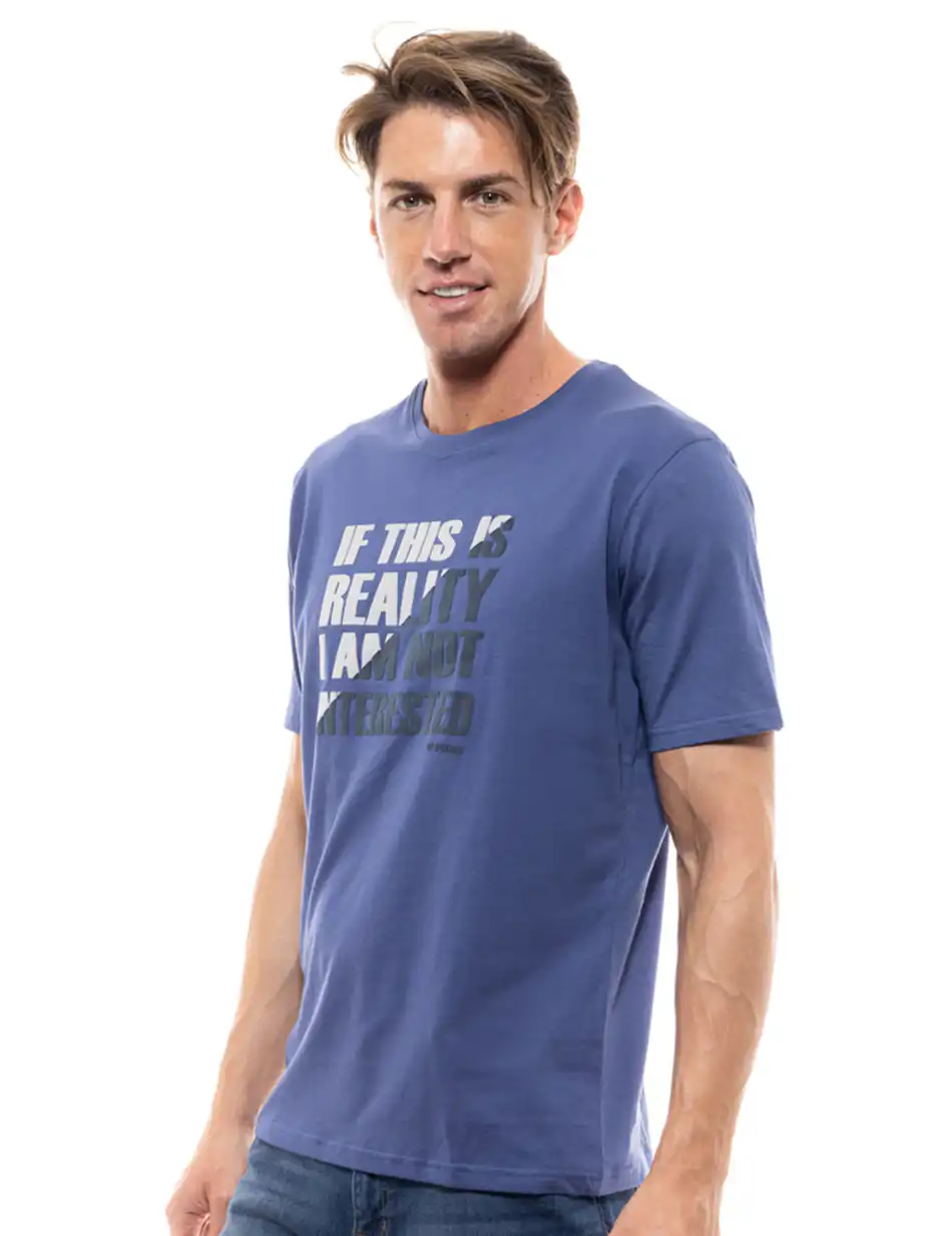 Splendid fashion ανδρικό t-shirt 47-206-034 INDIGO