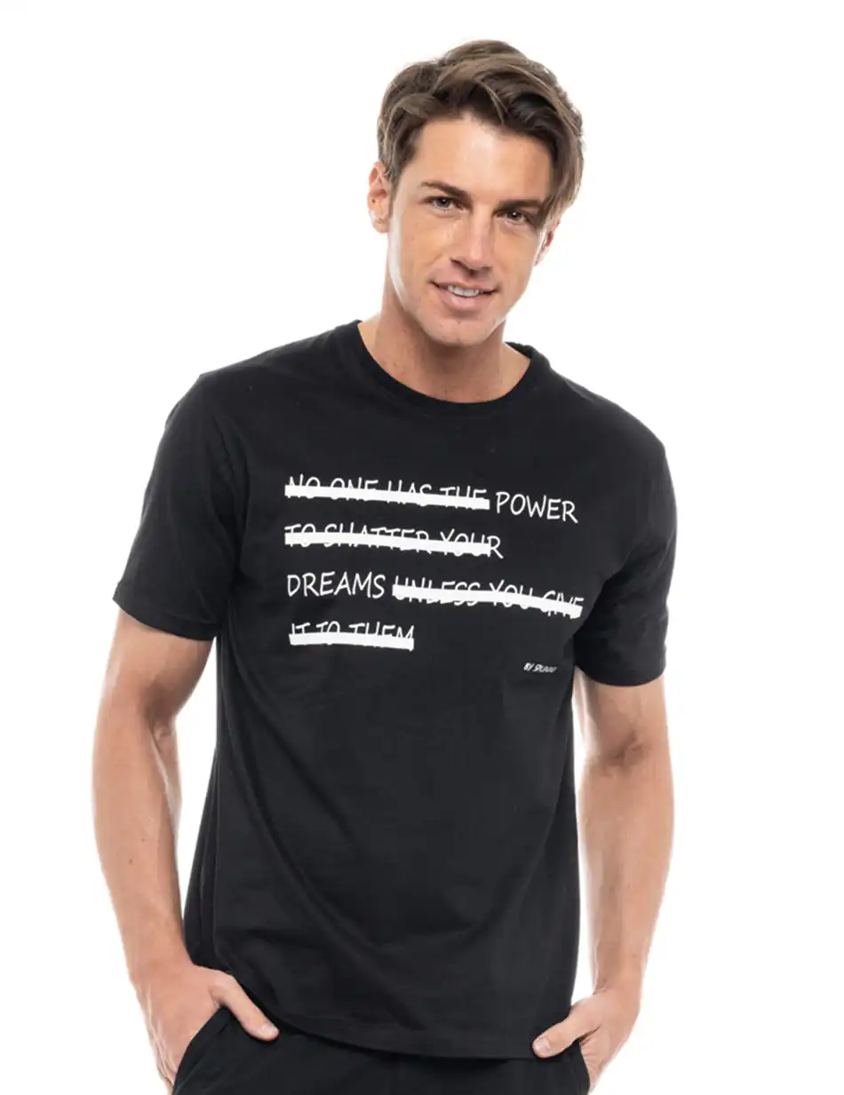 Splendid fashion ανδρικό t-shirt 47-206-043 BLACK