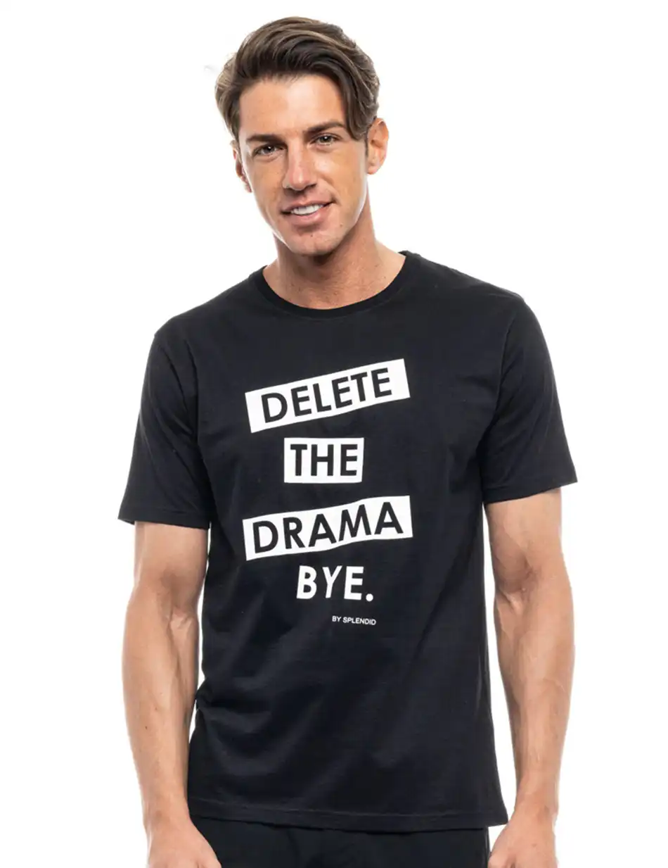 Splendid fashion ανδρικό t-shirt 47-206-044 BLACK