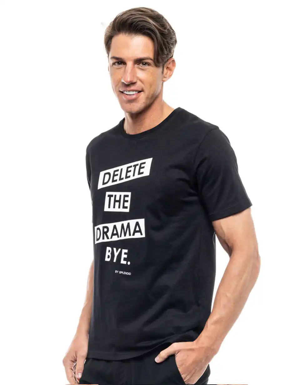 Splendid fashion ανδρικό t-shirt 47-206-044 BLACK