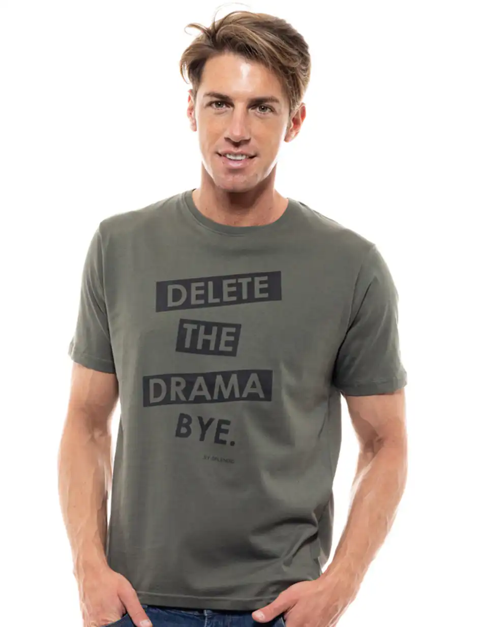 Splendid fashion ανδρικό t-shirt 47-206-044 KHAKI