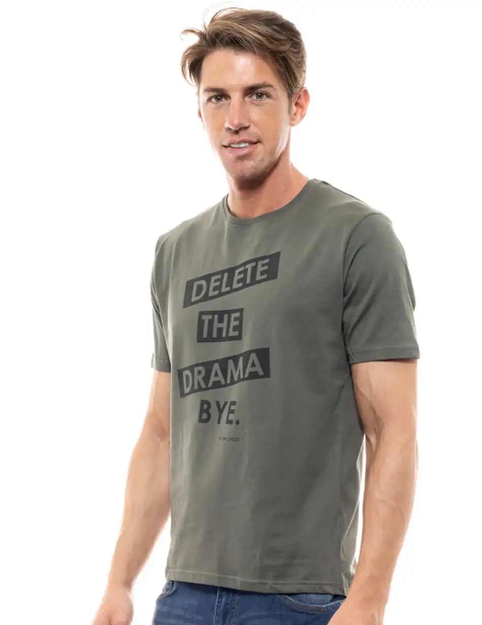 Splendid fashion ανδρικό t-shirt 47-206-044 KHAKI