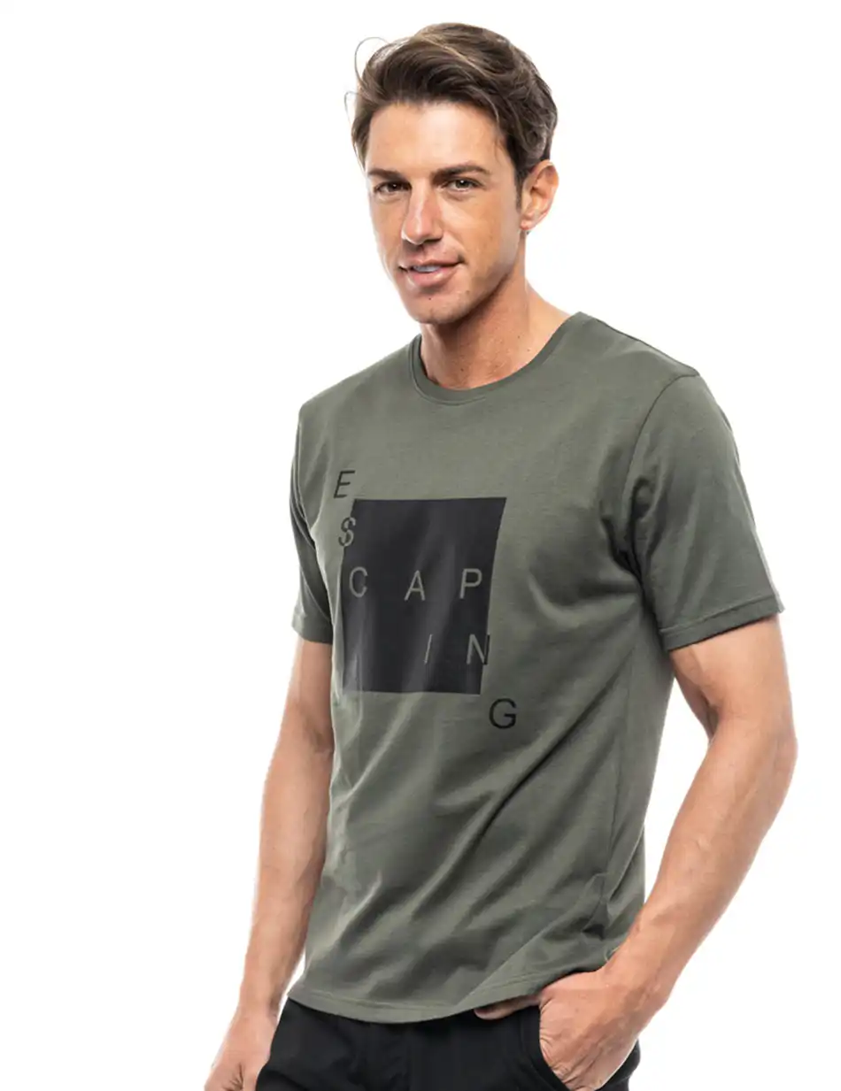 Splendid fashion ανδρικό t-shirt 47-206-045 KHAKI