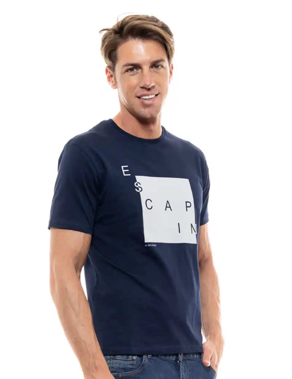 Splendid fashion ανδρικό t-shirt 47-206-045 NAVY