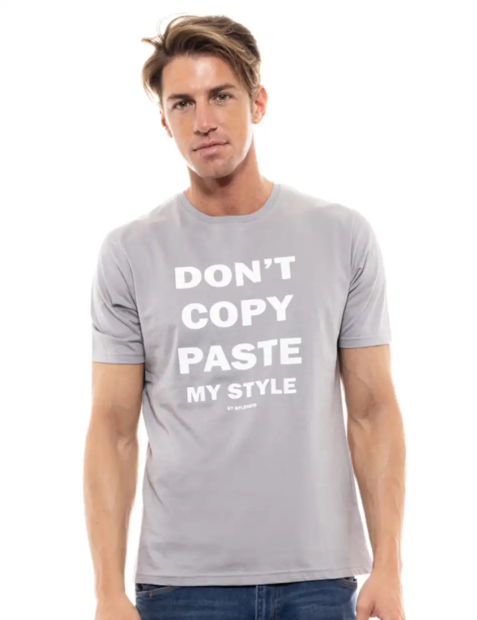 Splendid fashion ανδρικό t-shirt 47-206-046 LT GREY