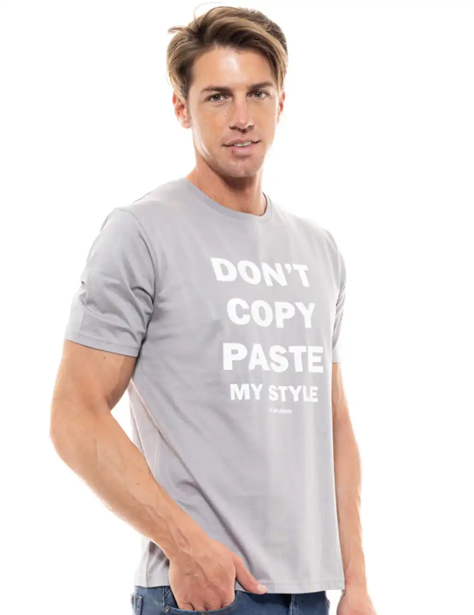 Splendid fashion ανδρικό t-shirt 47-206-046 LT GREY